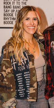 Load image into Gallery viewer, Custom Camo Jacket
